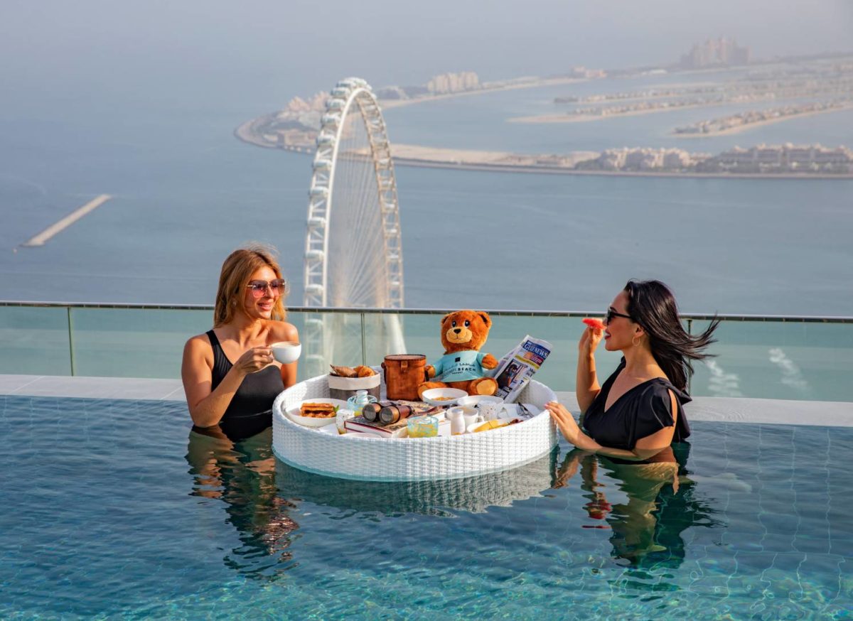 Floating Breakfast - Address Hotels in Dubai